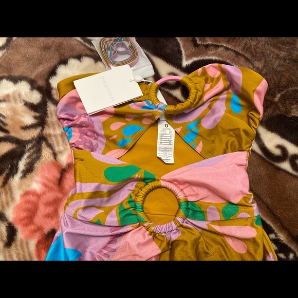 Zimmermann One Piece Teddy Double Ring Swimsuit - Picture 10 of 15